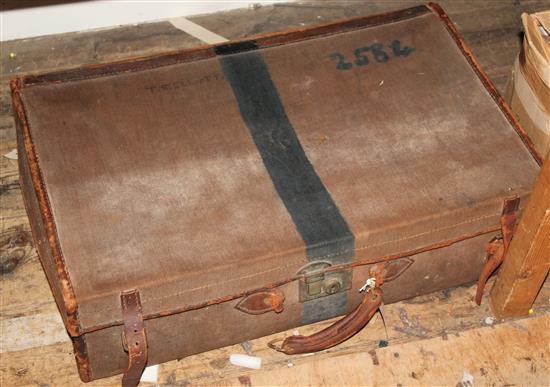 T S Elliott suitcase